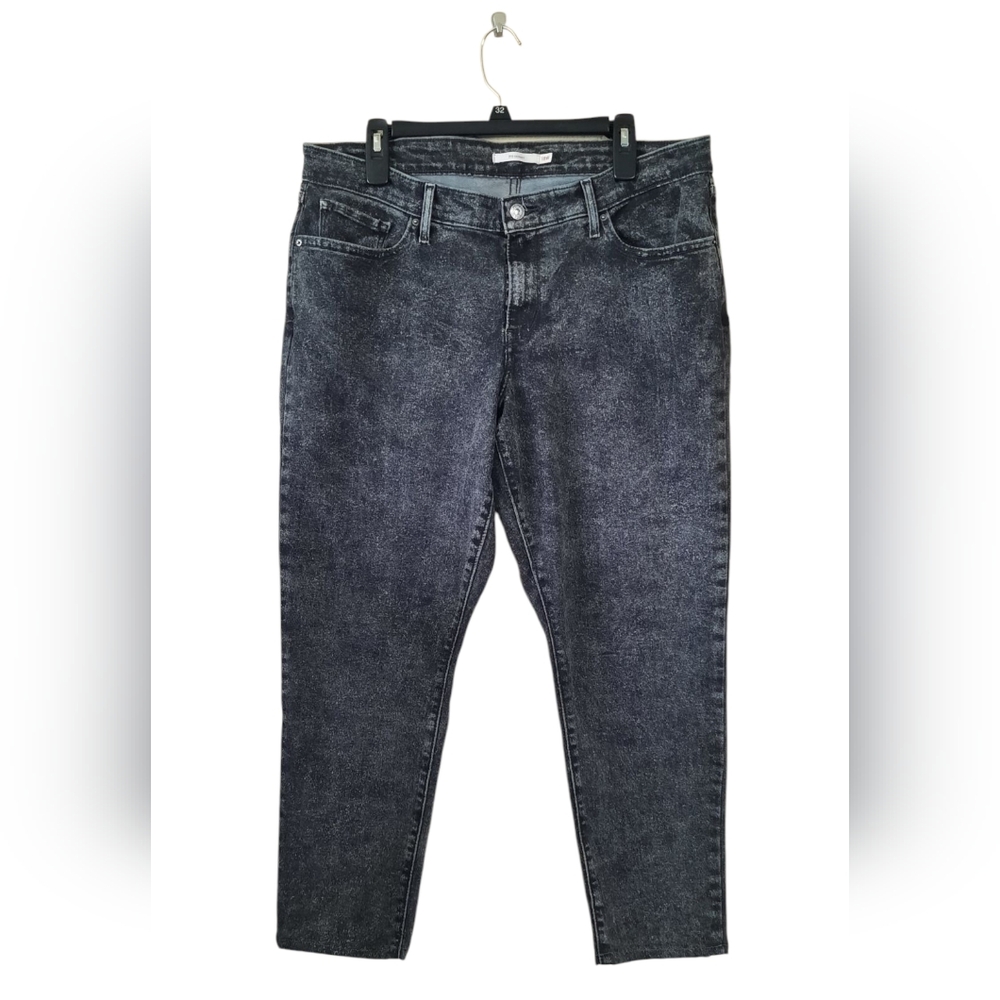 711 Levis Acid Wash Skinny Jeans
